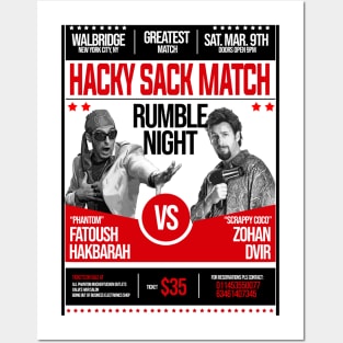 Hacky Sack Match Posters and Art